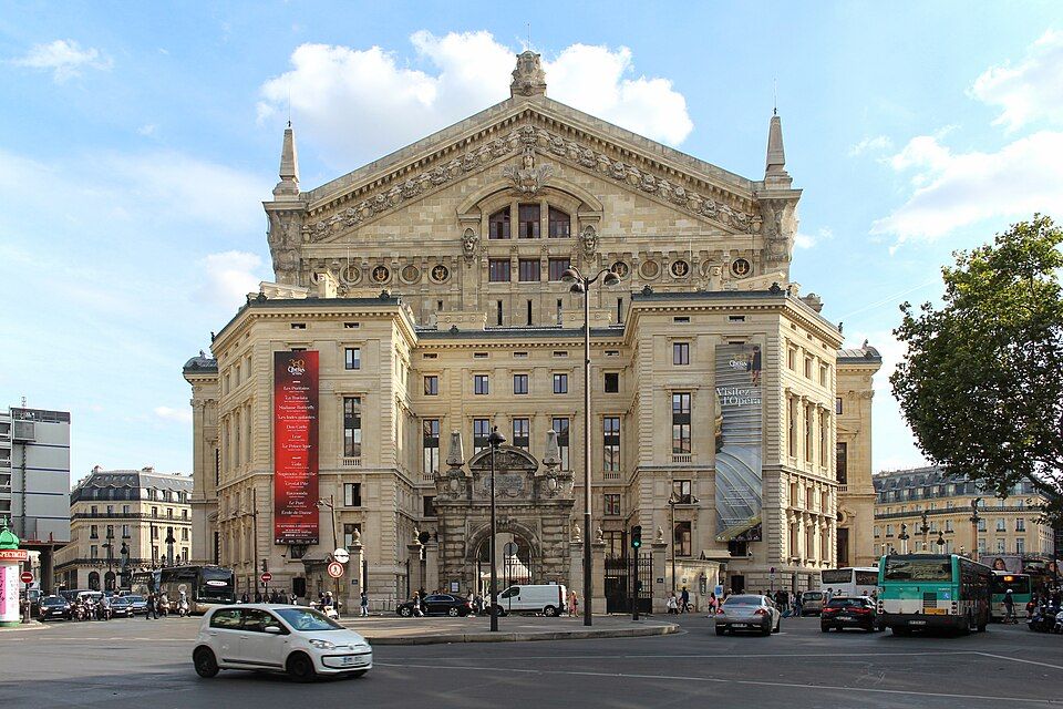 Das Palais Garnier, gleich beim Hotel