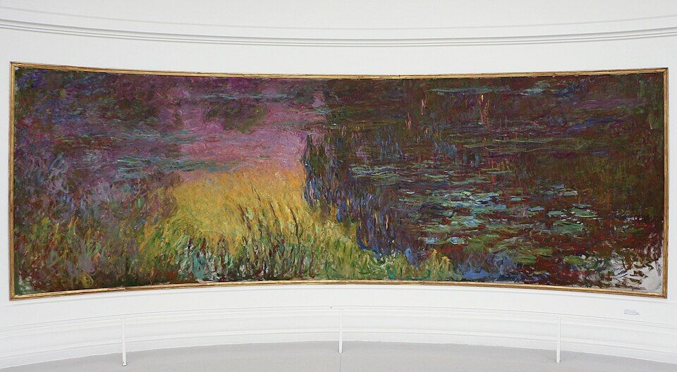 Der Seerosen-Saal in der Orangerie