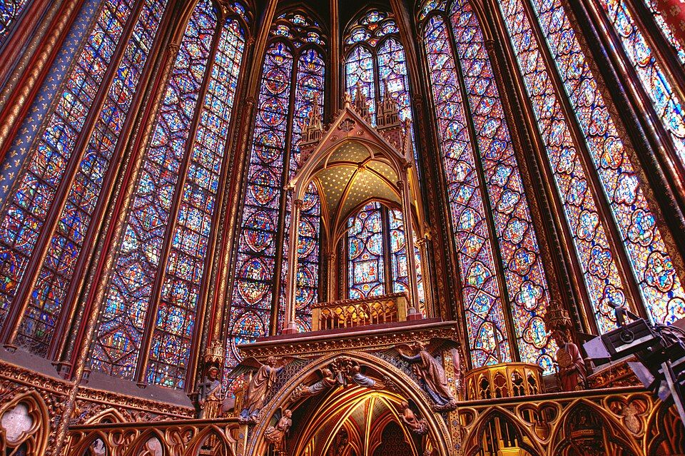 Die Glasfenster der Sainte-Chapelle