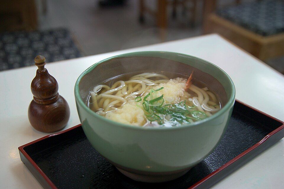 Udon mit Tempura